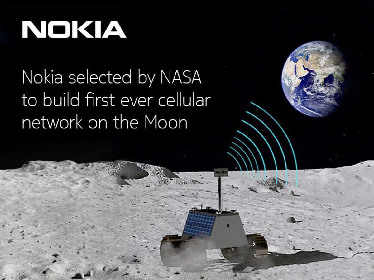 Nokia vernetzt den Mond: NASA-Astronauten können bald Netflix bingen