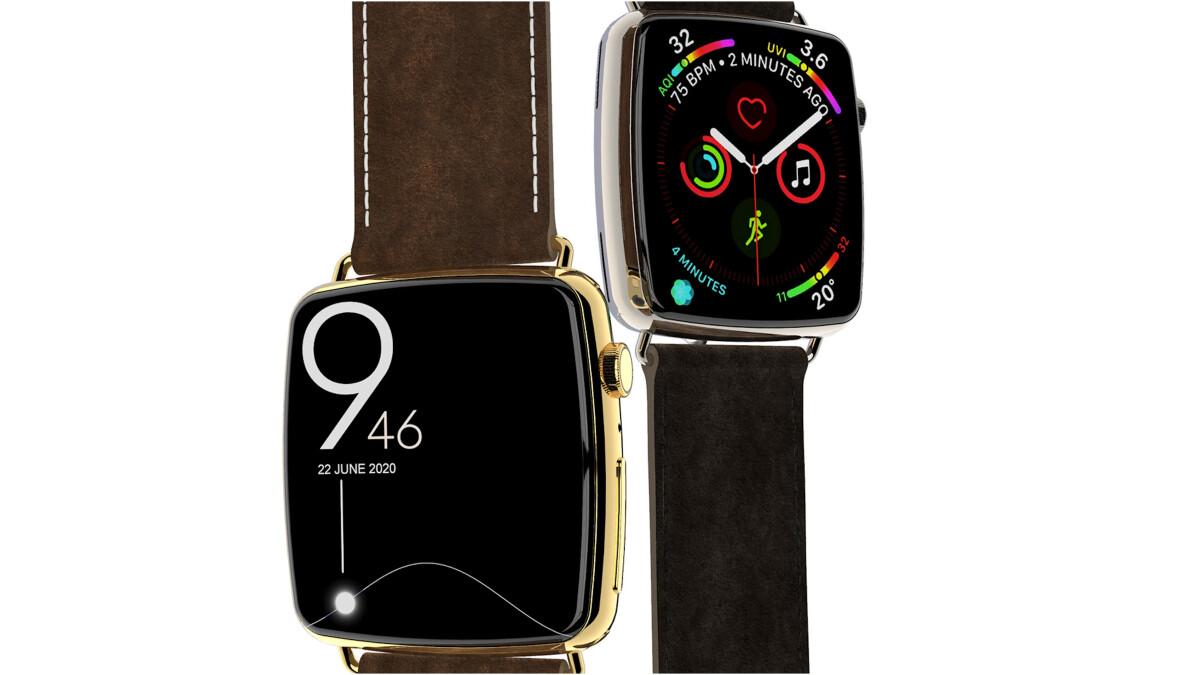 Apple Watch 6: Konzept sieht Goldgehäuse und Automatikmodus vor
