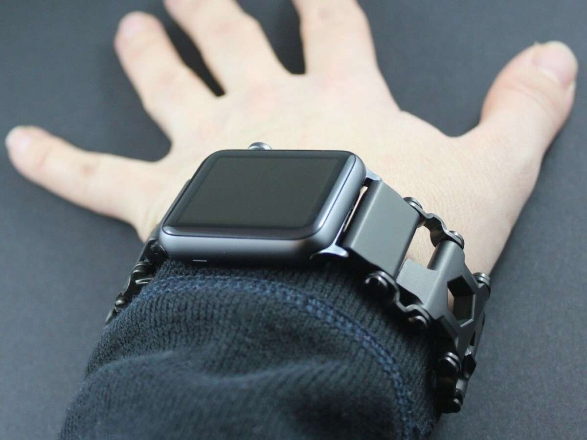 Apple Watch-Armband von Leatherman: Aus Smart- wird Handwerker-Watch