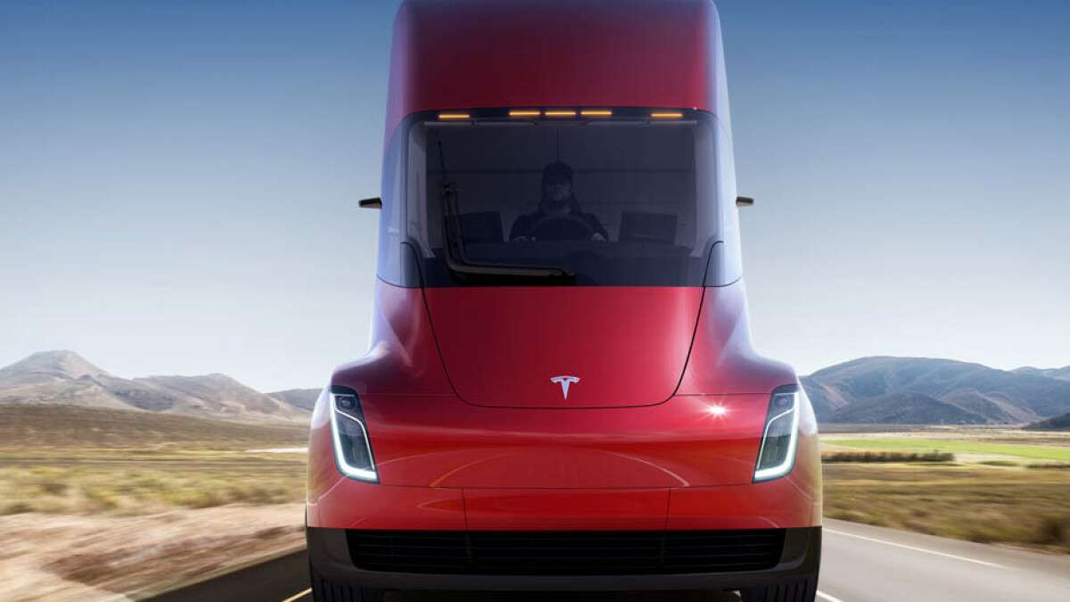 Bitte zweimal vollladen: Tesla stellt Elektro-Truck &quot;Semi&quot; vor