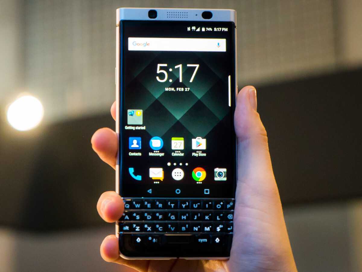 BlackBerry KeyOne: Android 8.1-Update in Deutschland verfügbar