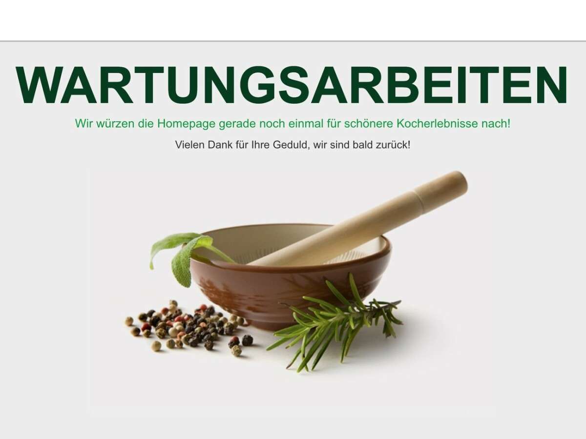 Cookidoo Webseite: Thermomix-Rezepte nicht erreichbar