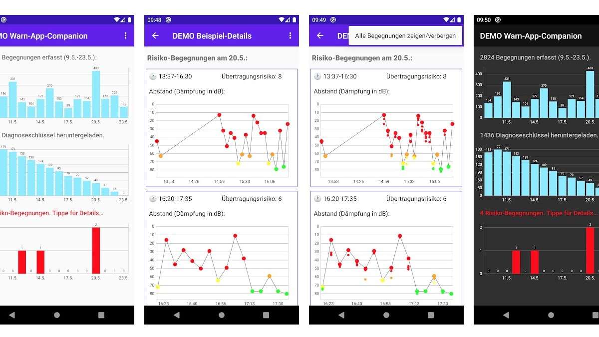 Corona Warn-App: So findet ihr heraus, wann ihr einen Risiko-Kontakt hattet